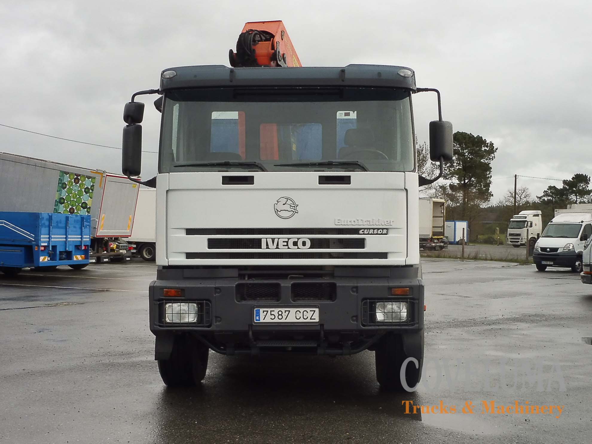 Camión IVECO con grúa PALFINGER PK36002 REF: C2019001