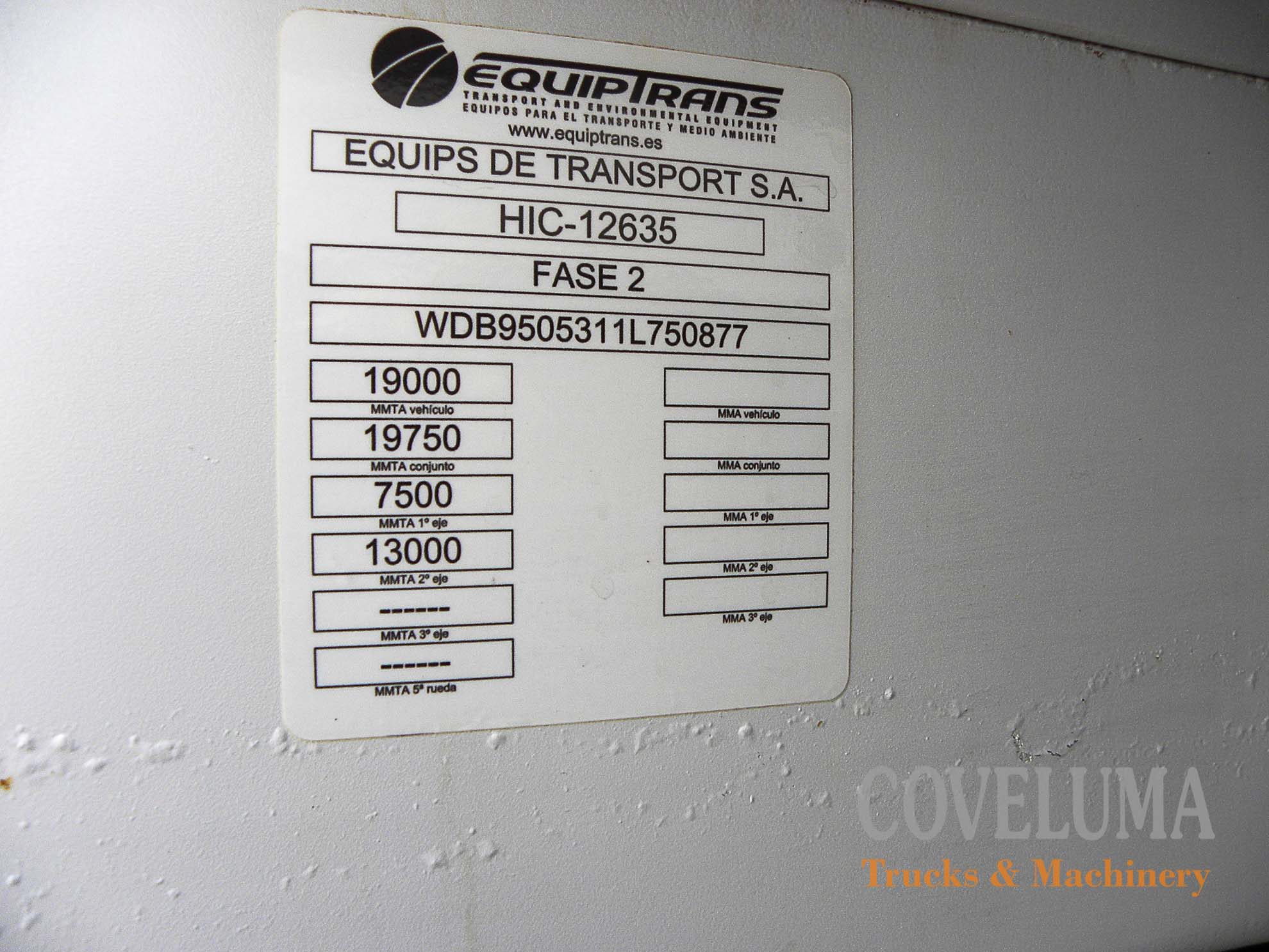 MERCEDES AXOR 1833L CON CARROZADO DE RECOGIDA DE RESIDUOS